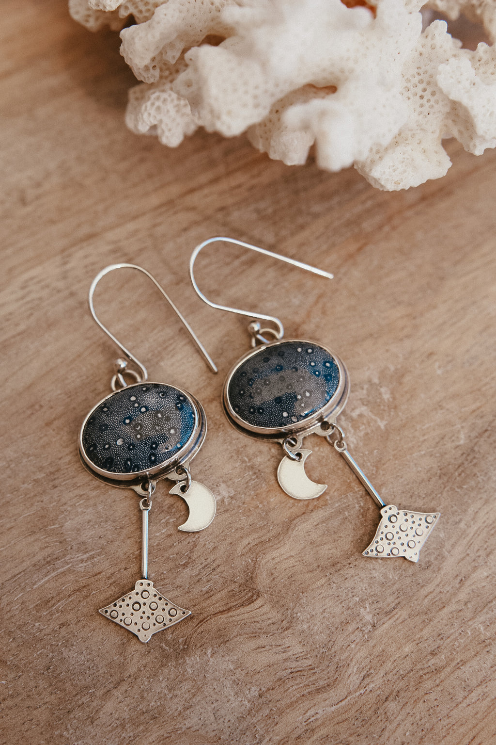 Midnight Dive Earrings