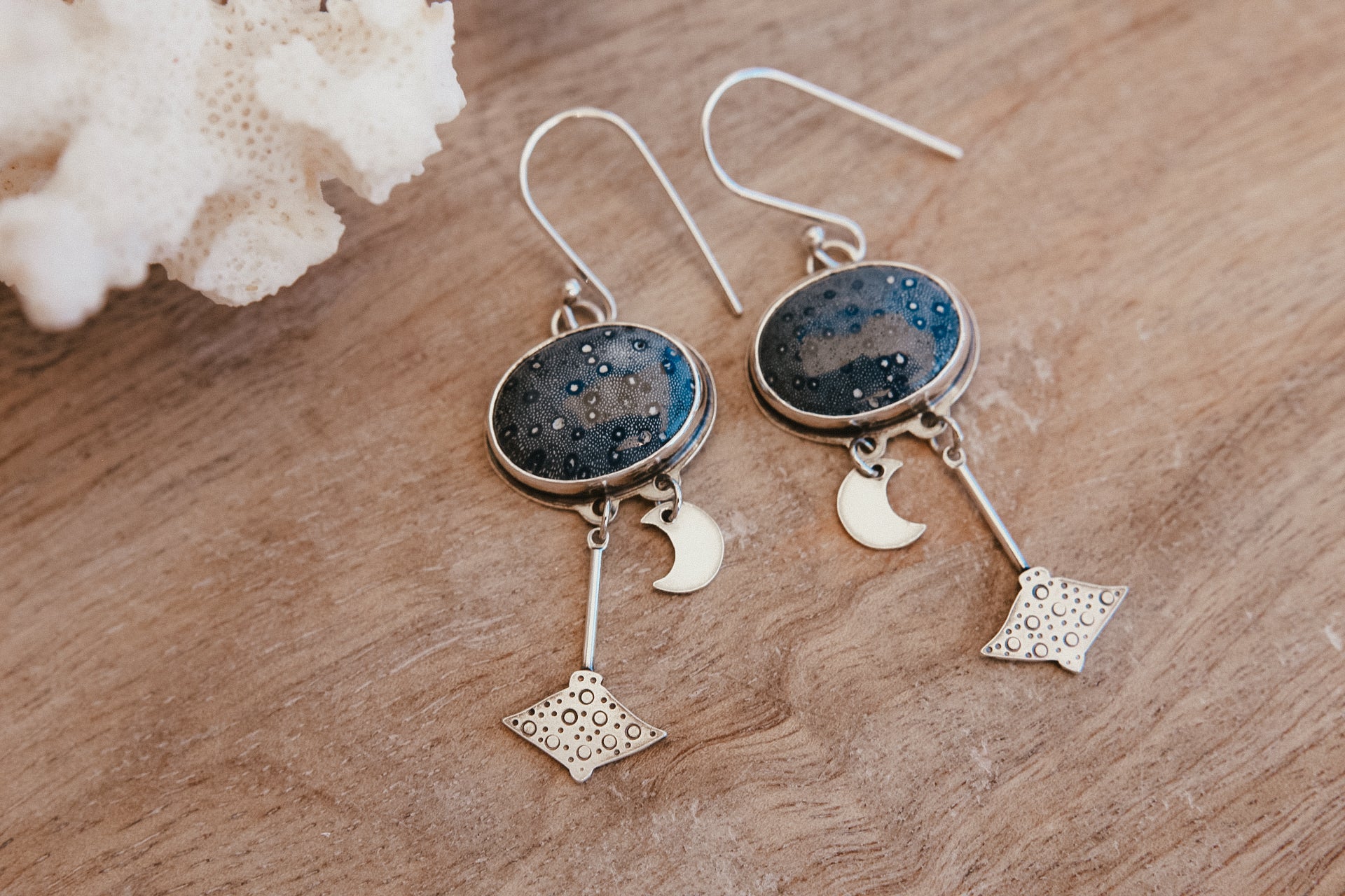 Midnight Dive Earrings