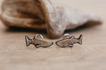 Whale Shark Post Earrings