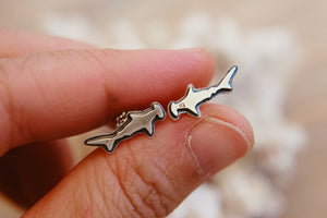 Hammerhead Post Earrings