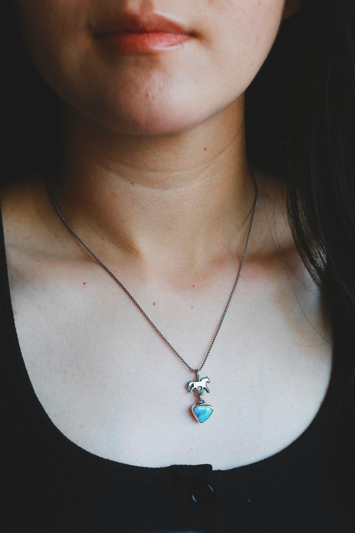 Wild Heart Pendant - Mustang