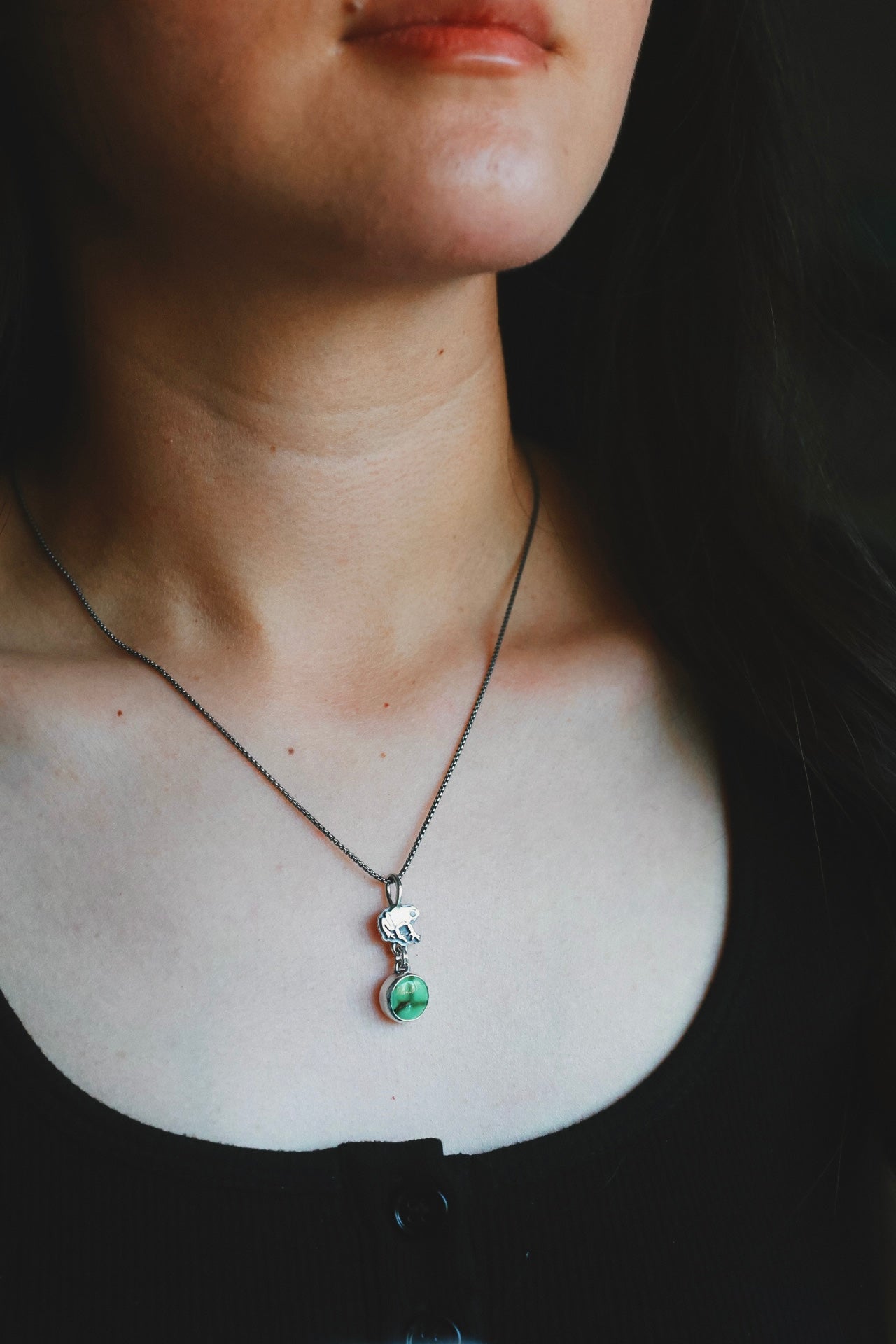 Wild Heart Pendant - Dart Frog