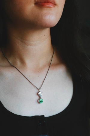 Wild Heart Pendant - Dart Frog