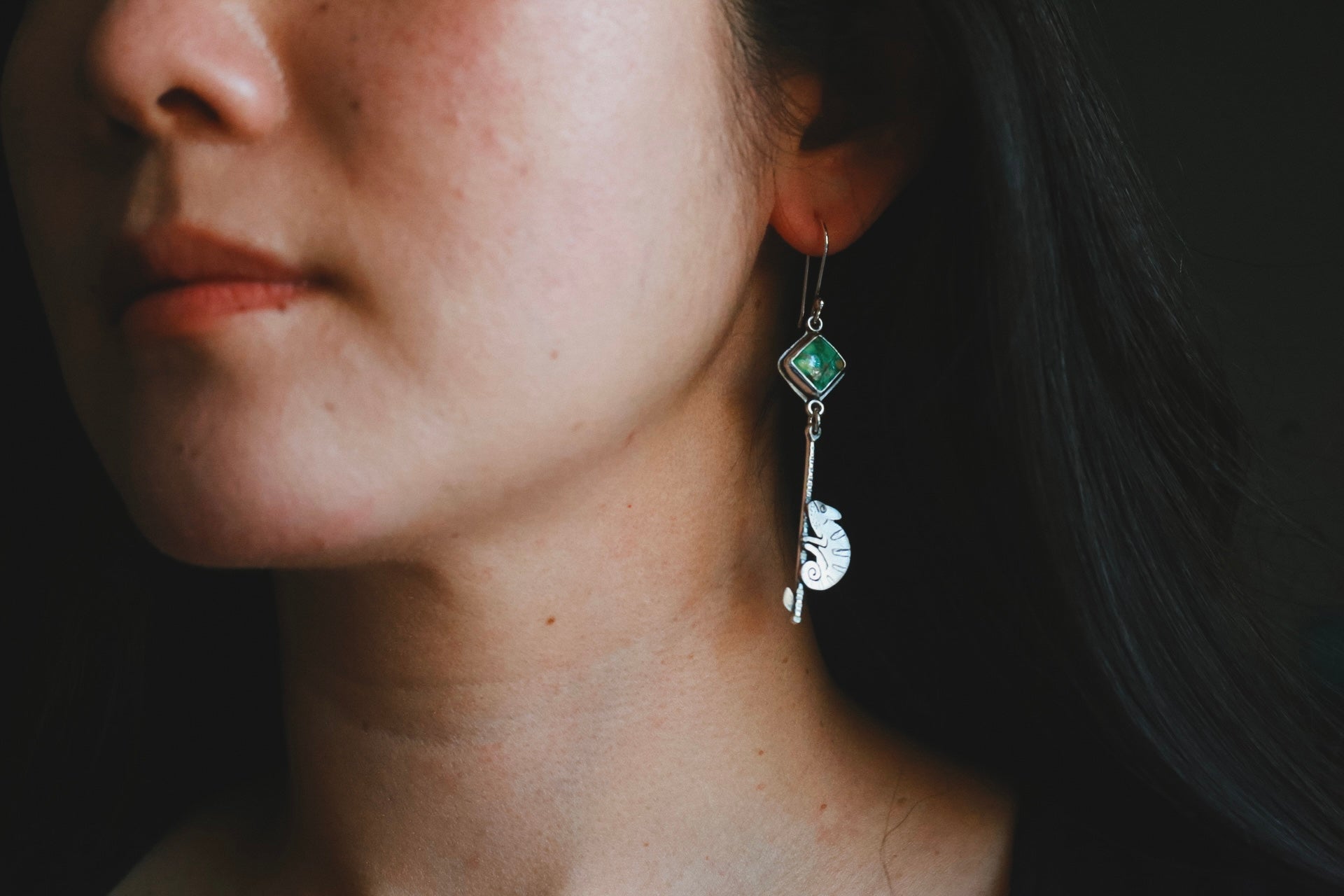 Wild Heart Earrings - Chameleon