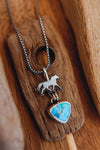 Wild Heart Pendant - Mustang