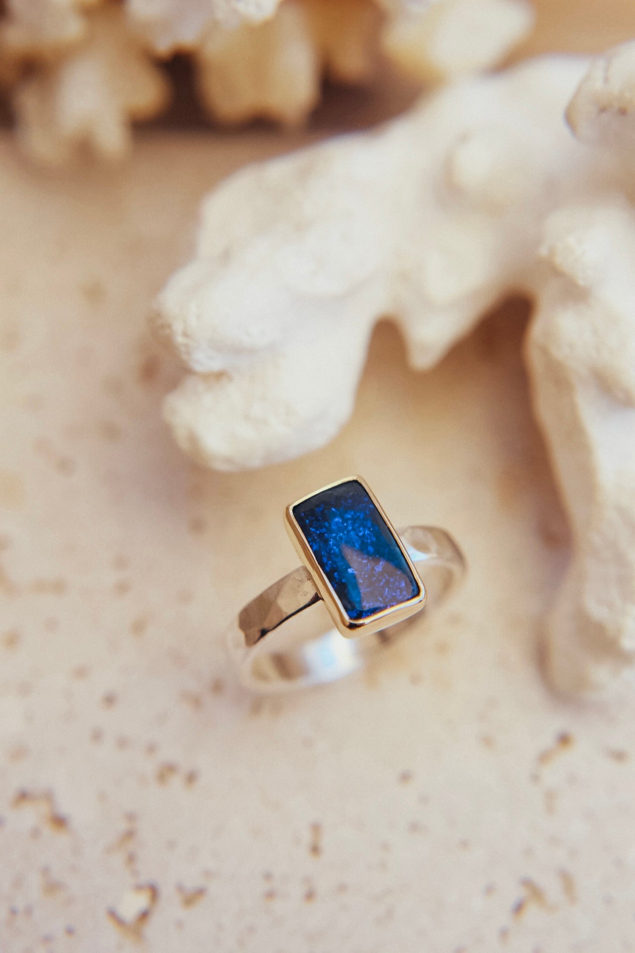 Australian Opal Ring - Size 8