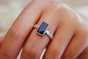 Australian Opal Ring - Size 8