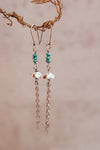 Jellyfish Earrings with Turquoise