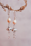For Ronnie - Jellyfish Earrings with Pearls