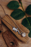 Crested Gecko Necklace