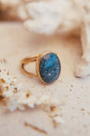 Blue Coral Ring (GF) - Size 6