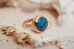 Blue Coral Ring (GF) - Size 7