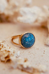 Blue Coral Ring (GF) - Size 7.5