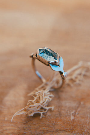 Whale You Be Mine Ring - Size 5.5