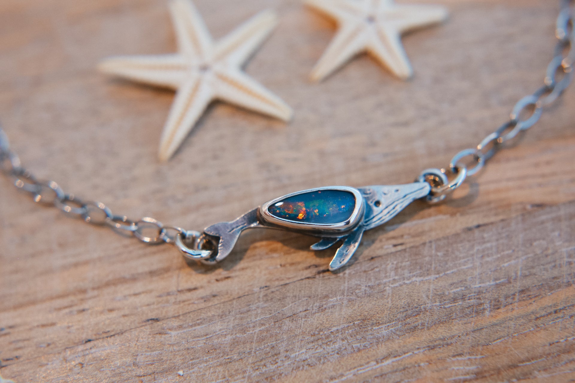 Tiny Humpback Whale Bracelet