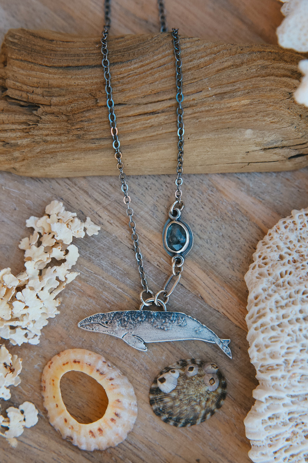 Gray Whale Necklace
