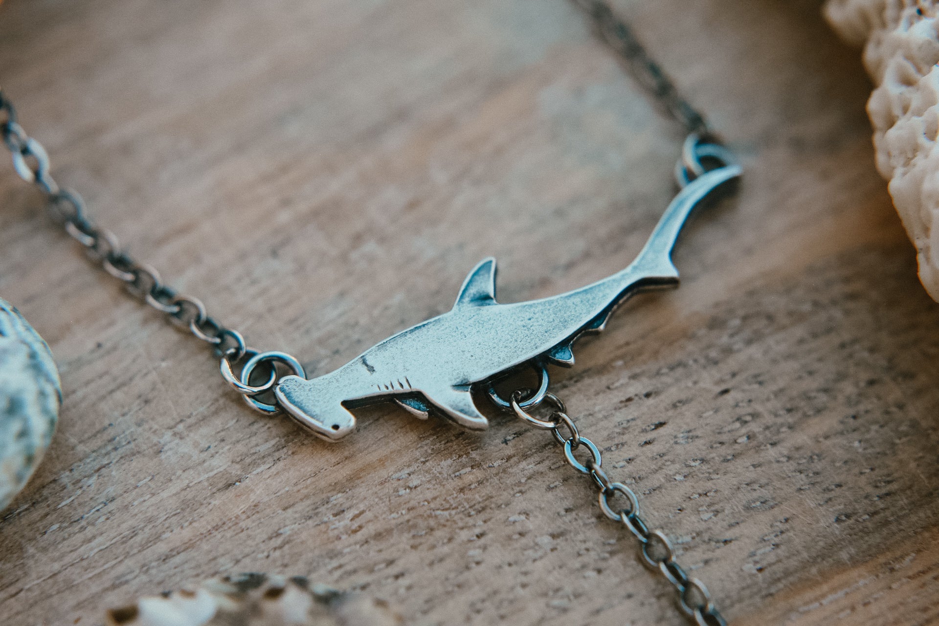 Lariat Necklace - Hammerhead