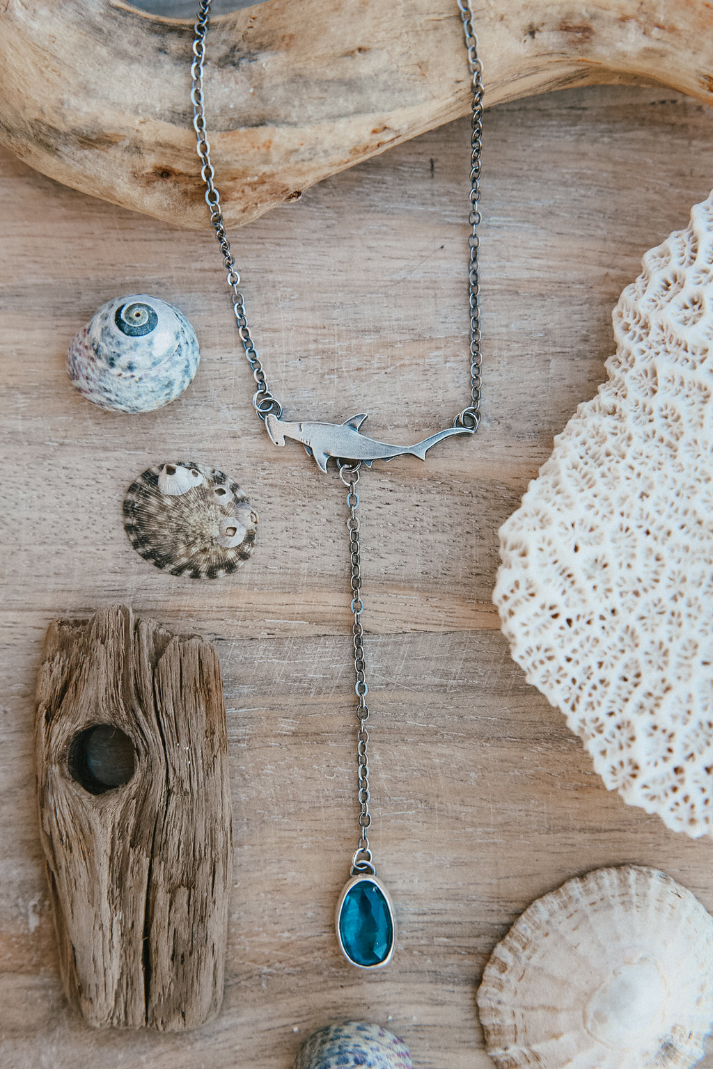Lariat Necklace - Hammerhead