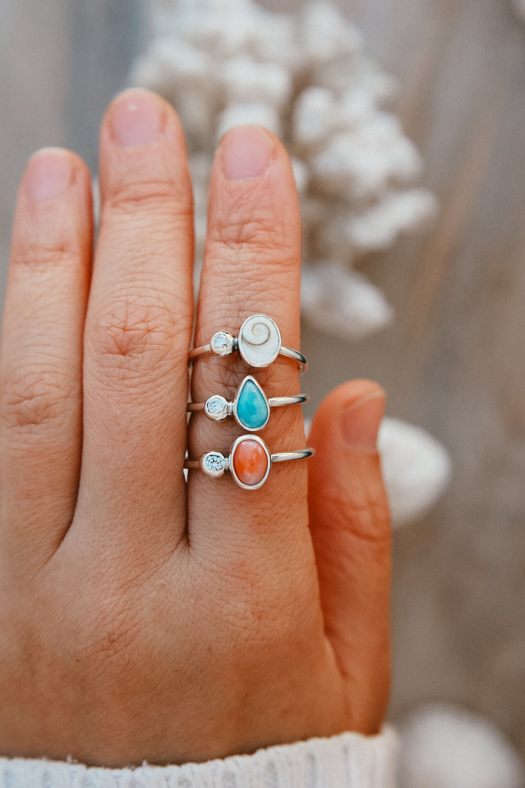 La Mer et Moi Rings