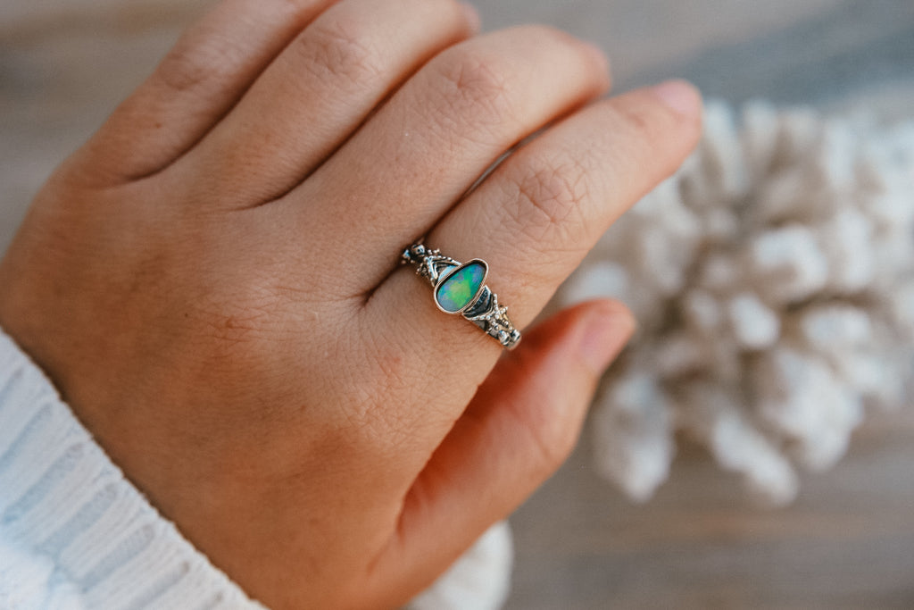 Custom Opal Daob Ring #1 (Ships in 1-2 weeks)