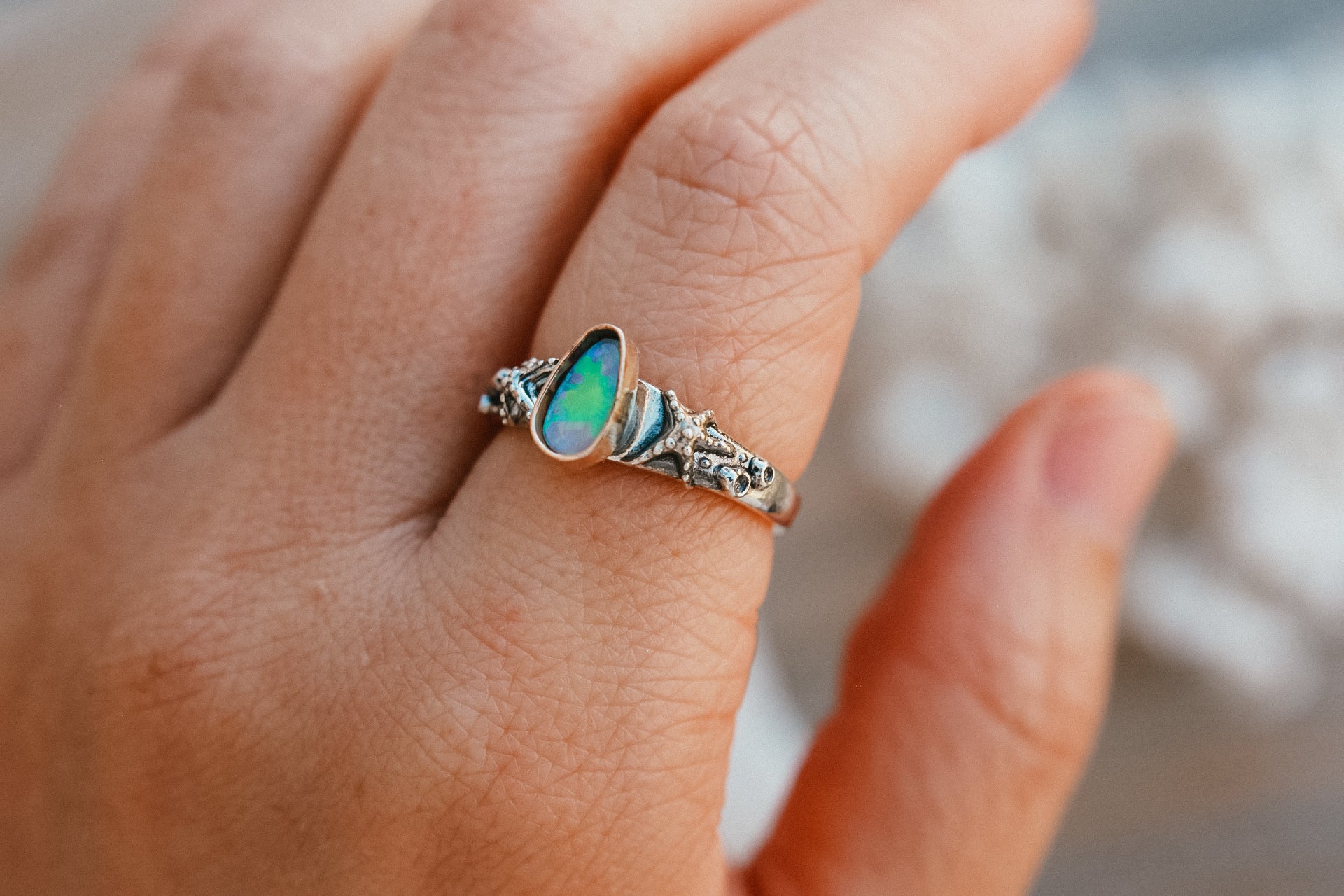 Custom Opal Daob Ring #1 (Ships in 1-2 weeks)