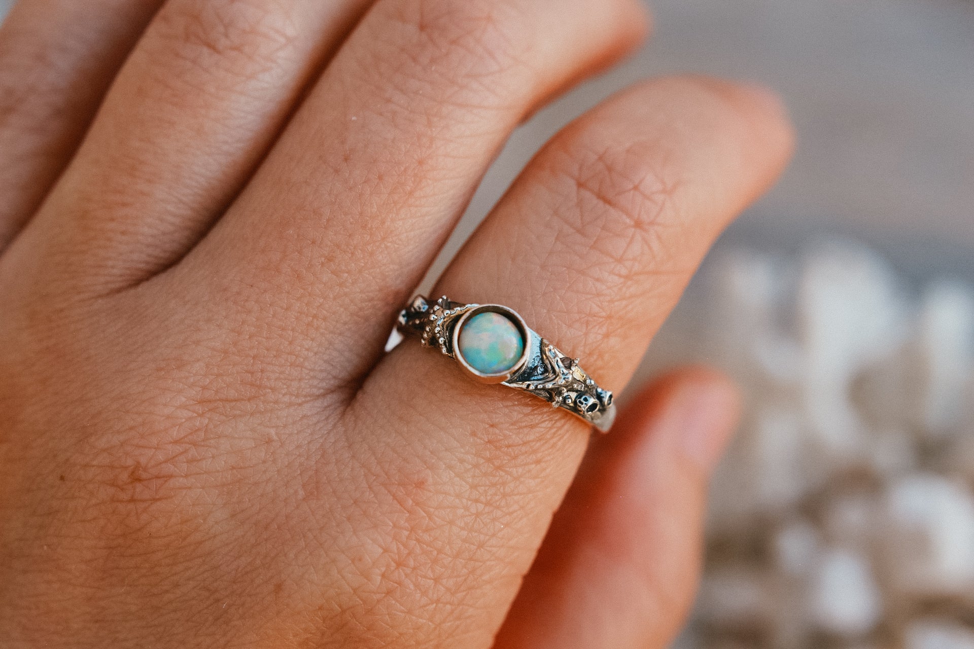 Custom Opal Daob Ring #2 (Ships in 1-2 weeks)