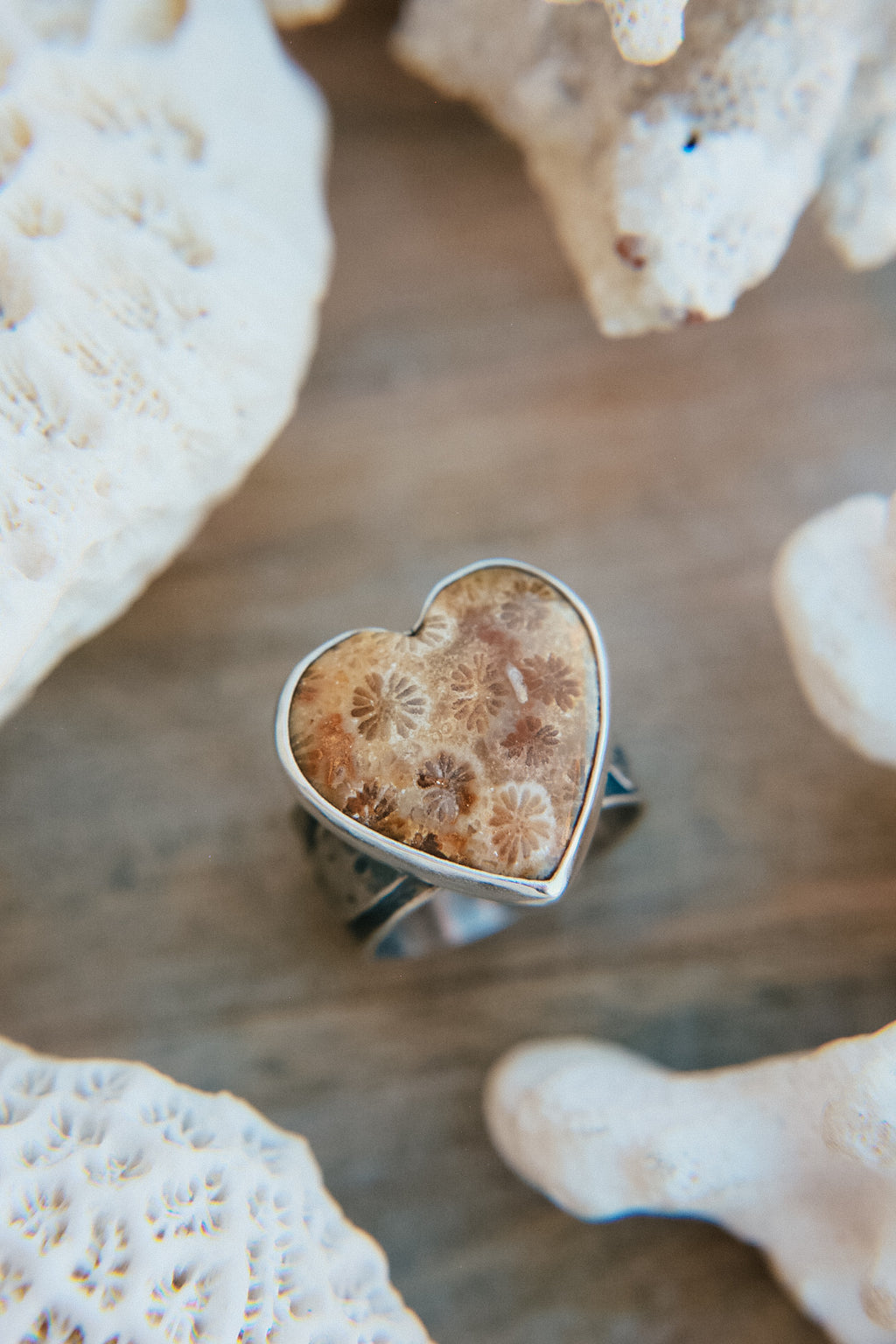 Heart of the Sea Ring - Size 7.5-7.75