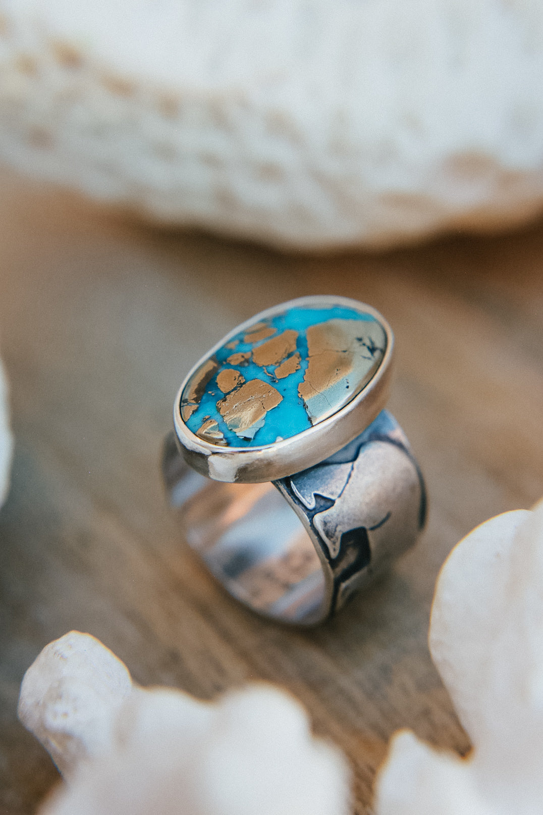 Arctic Waters Ring - Size 7.5