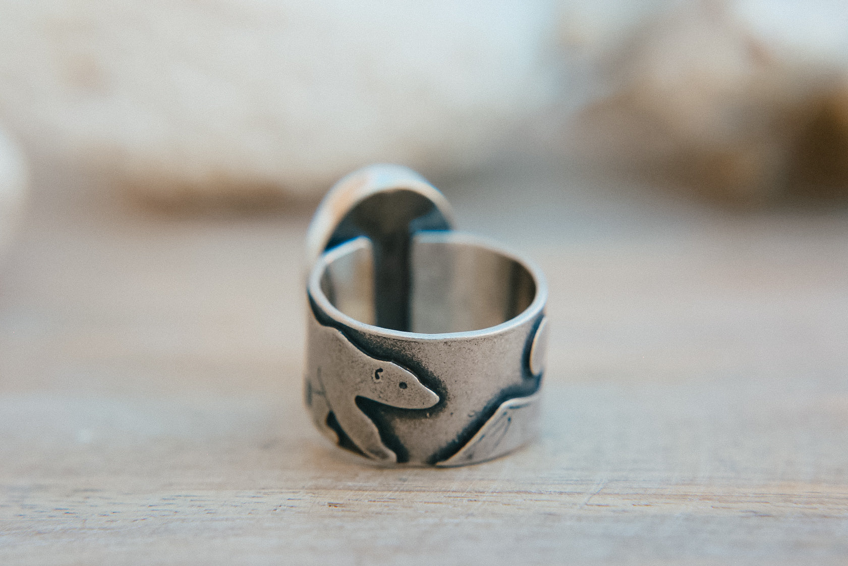 Arctic Waters Ring - Size 7.5