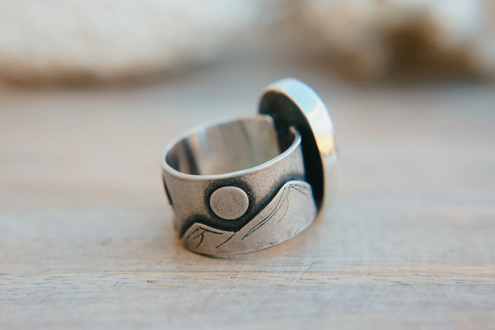 Arctic Waters Ring - Size 7.5