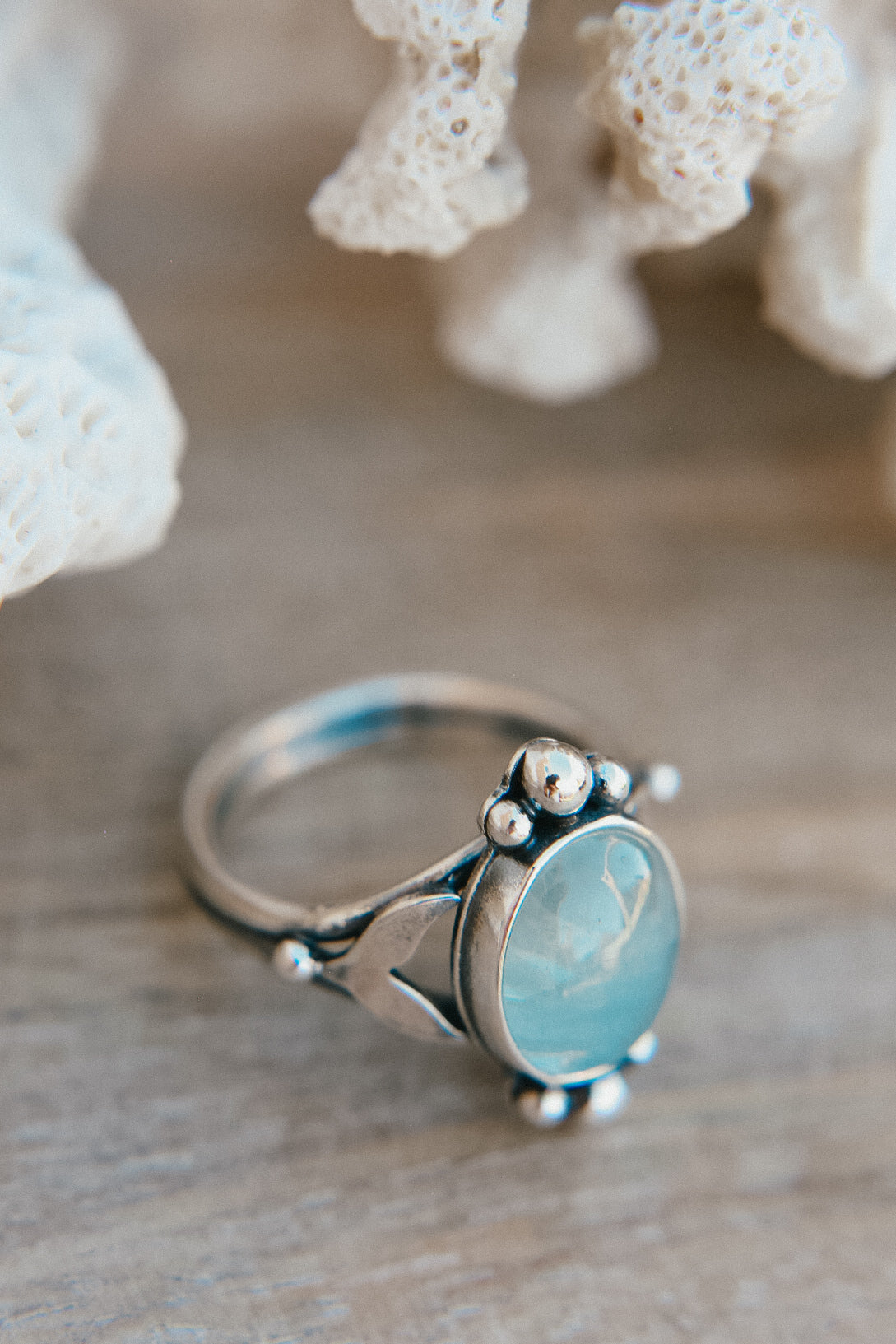 Ocean’s Call Ring - Size 7.5