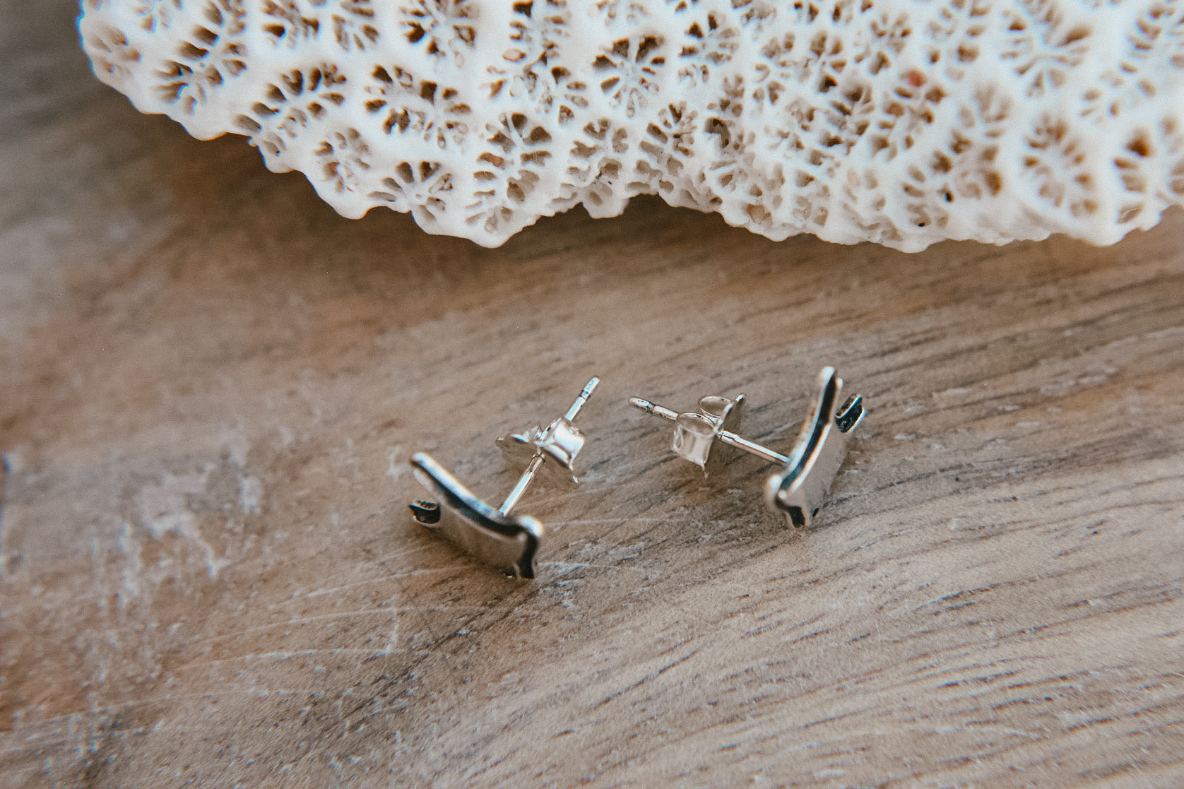 Manta Stud Earrings
