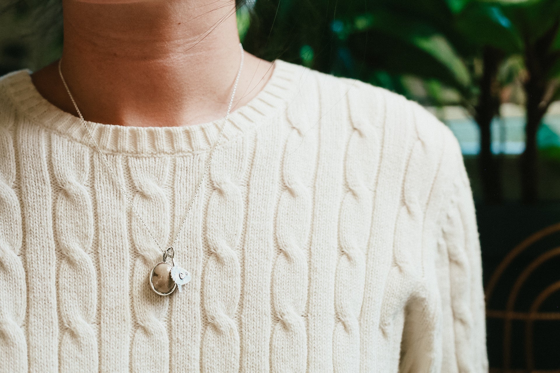 Ocean Drops Necklace - Mola mola