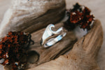 Chunky Wave Ring - Silver